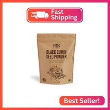 MB Herbals Black Cumin Seed Powder 227 Gram 8 oz  Nigella sativa  Kalonji Se