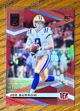 2020 PANINI DONRUSS ELITE JOE BURROW RC #102 ASPIRATIONS #ED 89/91 SCARCE ROOKIE