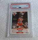 Fleer 1990 Fleer Michael Jordan Chicago Bulls #26 PSA 9 Graded Trading Card