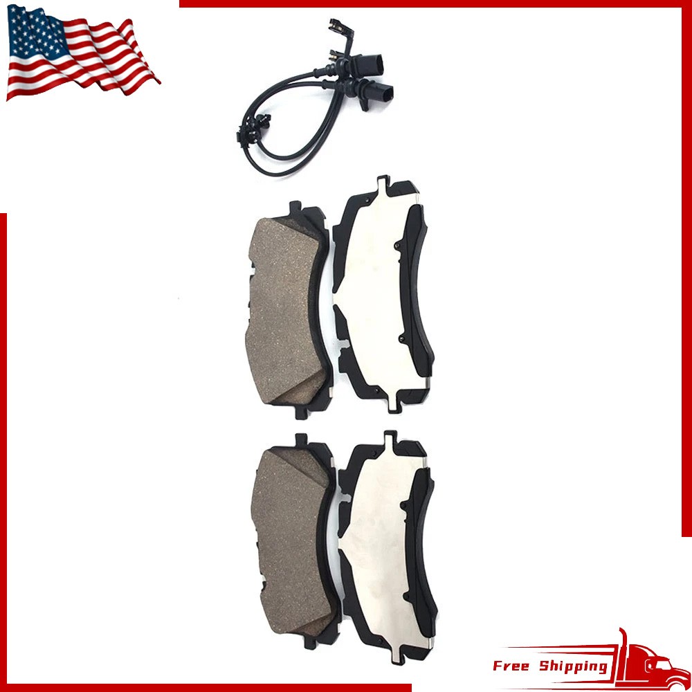 New For 2017-2023 Bentley Bentayga front brake pads low dust premium US