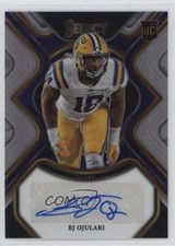 2023 Select Draft Picks Rookie Signatures Silver Prizm BJ Ojulari Auto 0a6