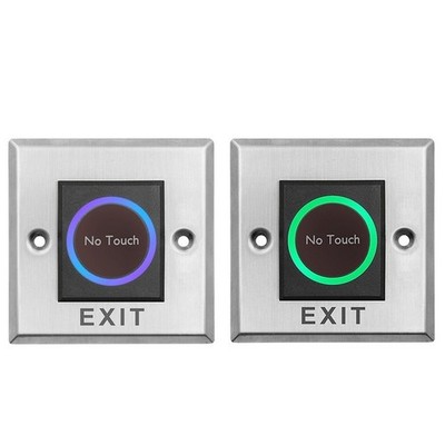 86mm Infrared Trigger Exit Switch Stainless Steel Body for Access Control