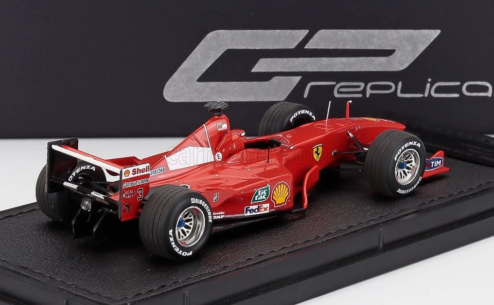 MODELLINO AUTO STATICO GP REPLICAS FERRARI F1 F2000 SCHUMACHER MONZA SCALA 1/43 - Immagine 2 di 4