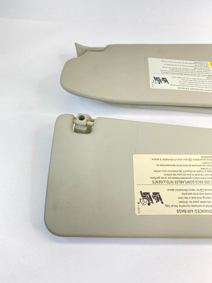 2006-2009 Saab 9-5 95 Wagon Sunvisor Left Right Sun Visor Shade Set Pair OEM Foto 3 de 4