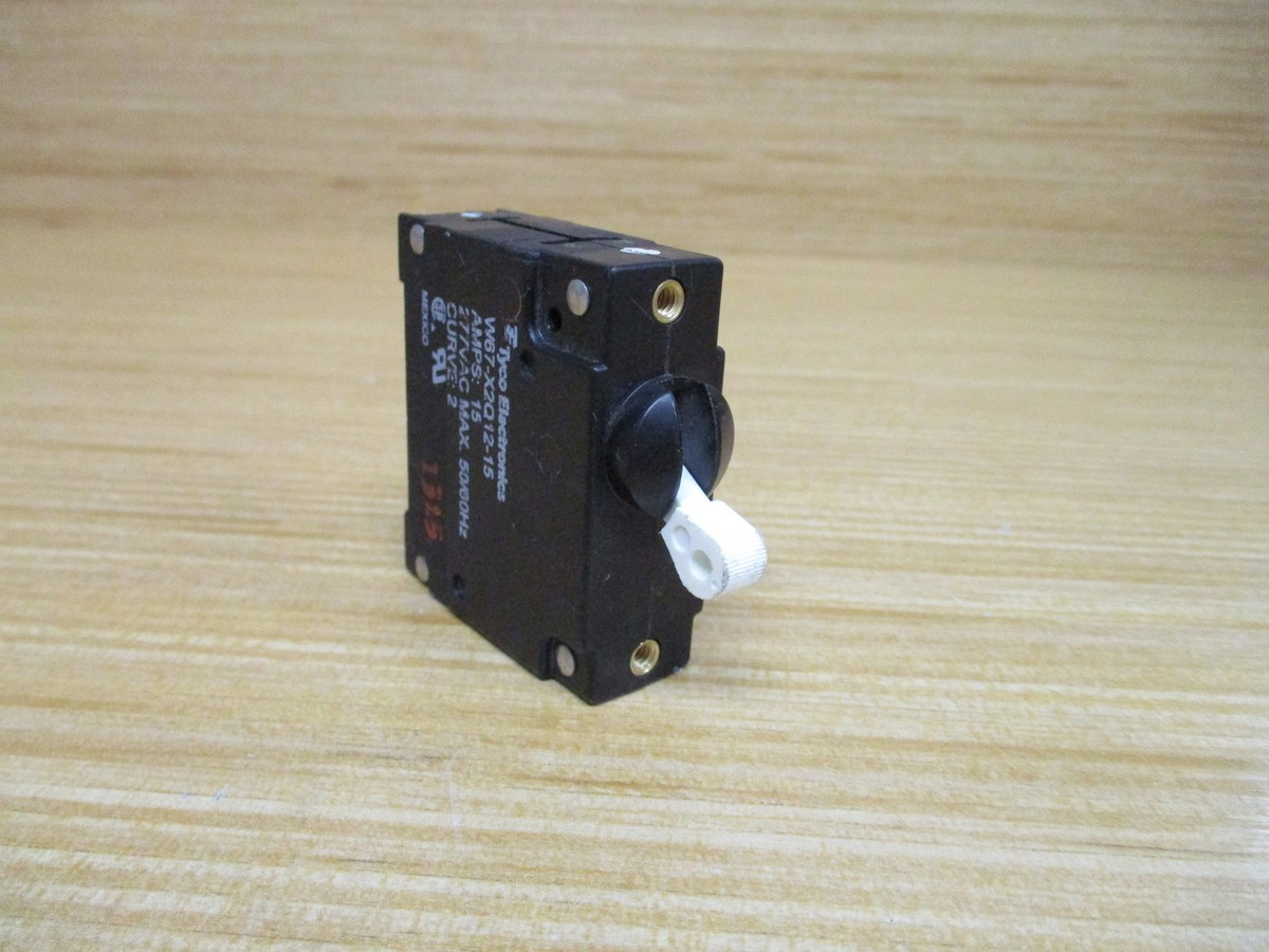 Tyco W67-X2Q12-15 15A Circuit Breaker W67X2Q1215 | eBay