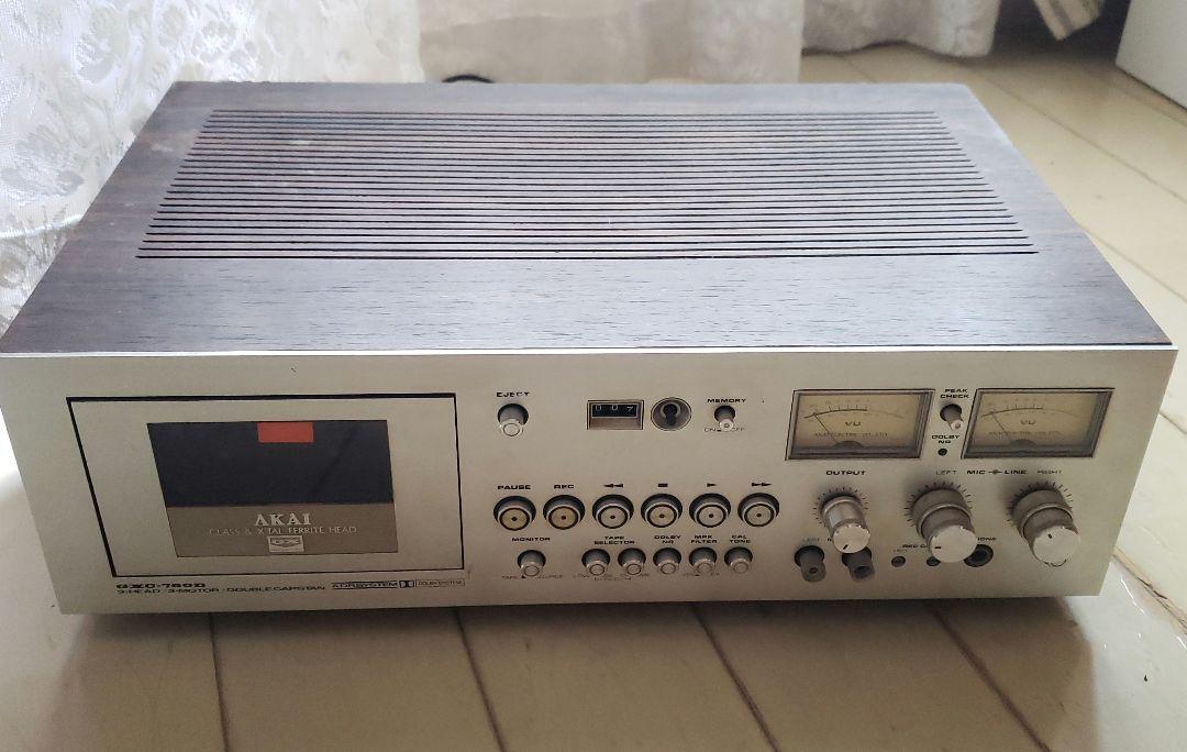AKAI GXC-760D Stereo cassette deck Newly developed REC/PB combination GX head