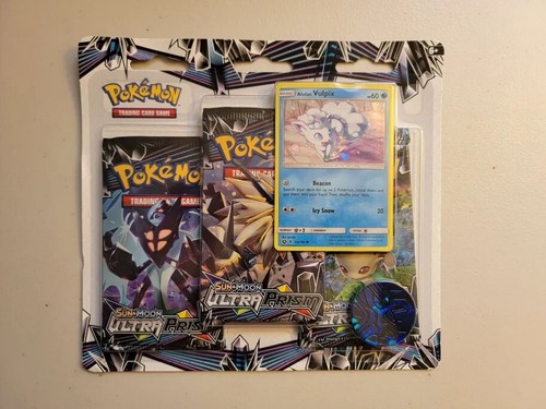 Pokemon Sun & Moon ULTRA PRISM 3-Pack Blister