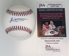 EDUARDO TAIT SIGNED RAWLINGS MAJOR LEAGUE BASEBALL PHILADELPHIA PHILLIES JSA COA