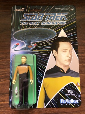 Super7 - Star Trek: The Next Generation ReAction Figure Wave 1 - Data