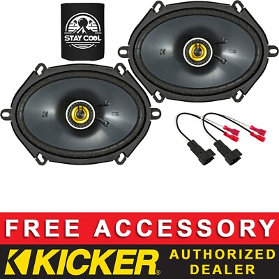 Coaxial Speakers Kicker Dsc650 Walmart 6x9 Car Speakers Kicker