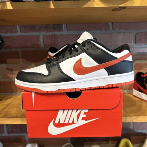 Size 11 - Nike Dunk Low Black Dragon Red