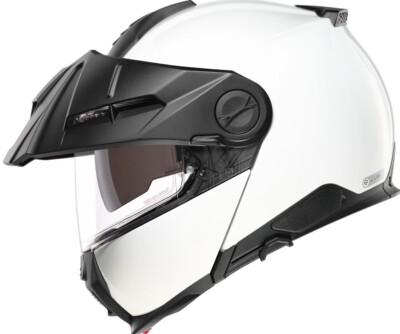 Schuberth E 2 Klapphelm  Modular Adventure Glossy White Weiss XS 53 Ausstellung