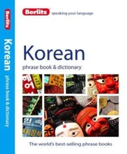 Berlitz Korean Phrase Book and Dictionary - Paperback - GOOD