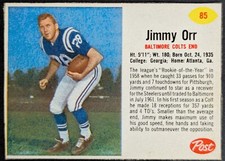 1962 Post - Jimmy Orr #85