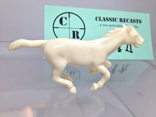 Recast Marx Running Horse. Cream Color