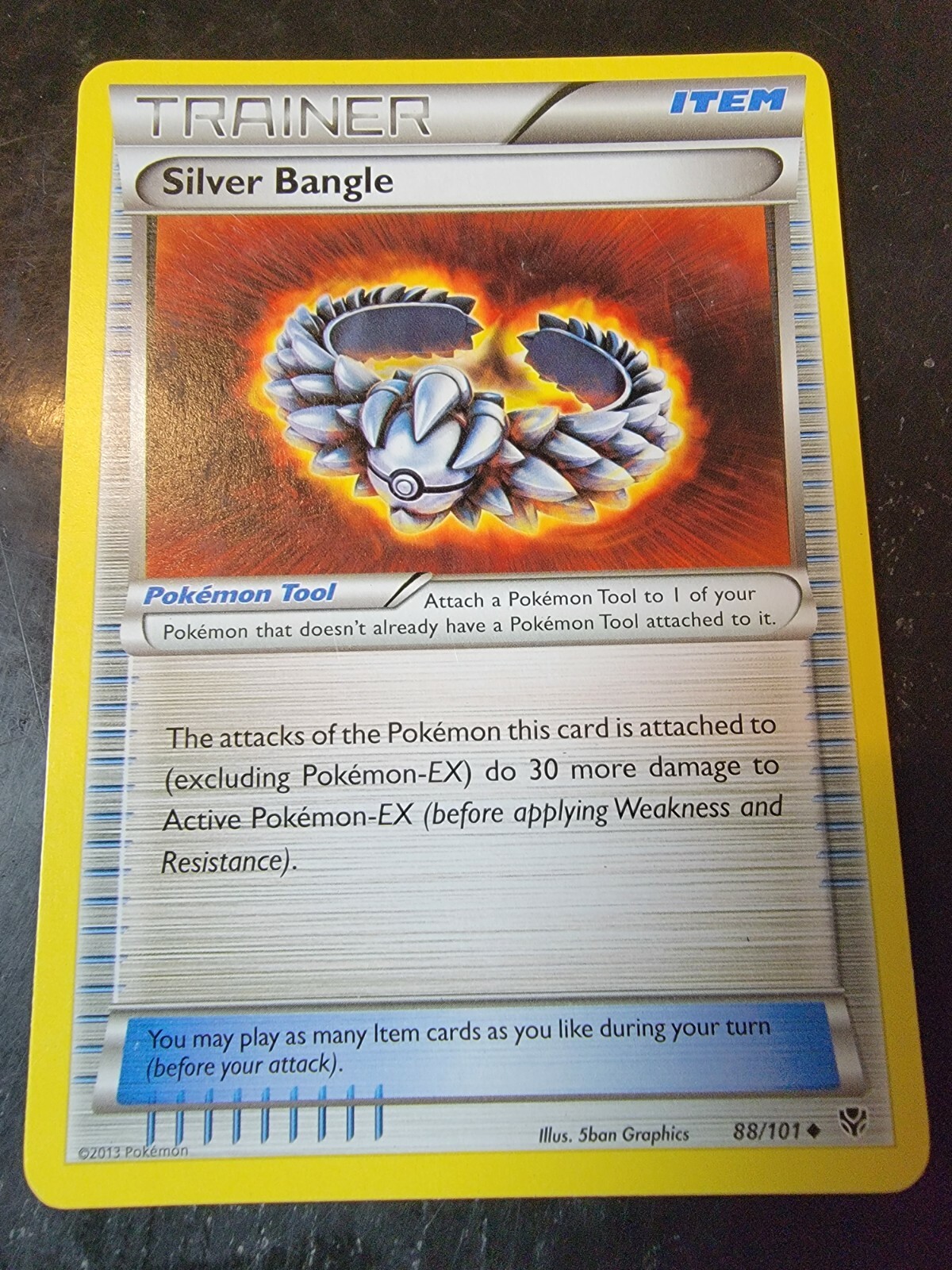 Silver Bangle 88/101 Uncommon Pokemon Plasma Blast