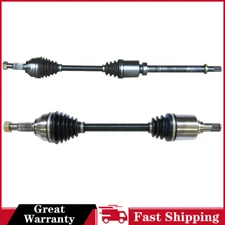 SurTrack 2x Front CV Joint Axle CV Jointss For Nissan Rogue Automatic CVT FWD