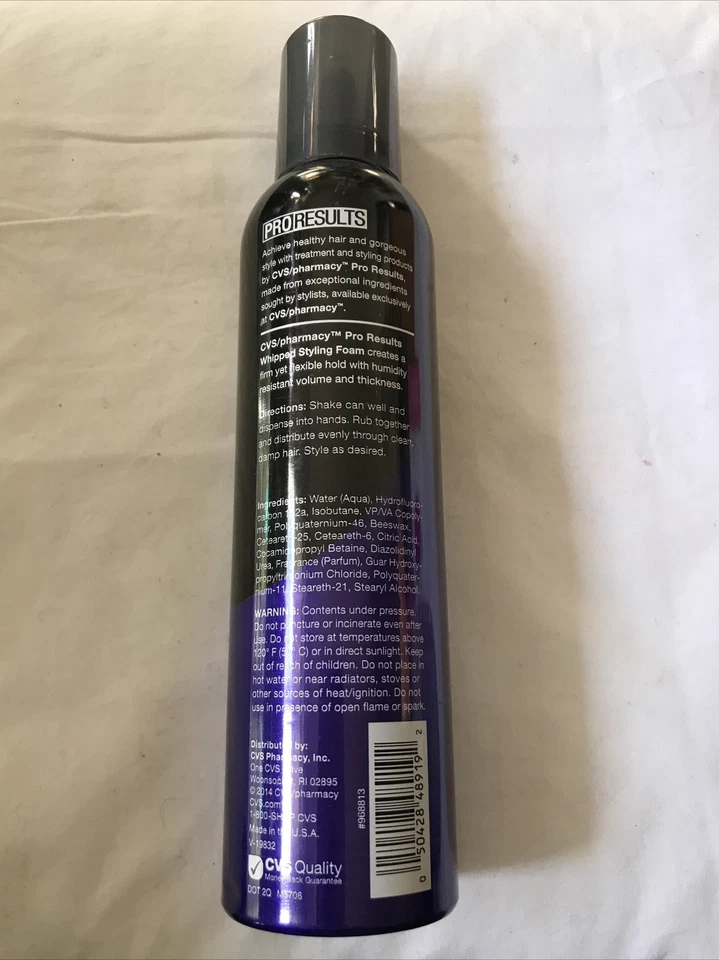 Espuma de peinado batida CVS Volumize Prorresults 8 oz Foto 2 de 2