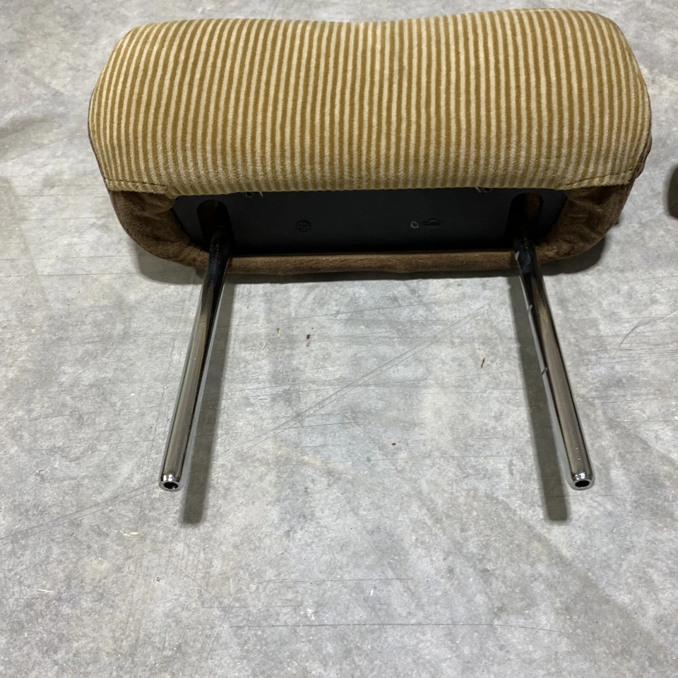 1984-1989 Nissan 300ZX Assento Dianteiro Encosto de Cabeça Par de Pano Direito e Esquerdo Conjunto de 2 - Imagem 3 de 4