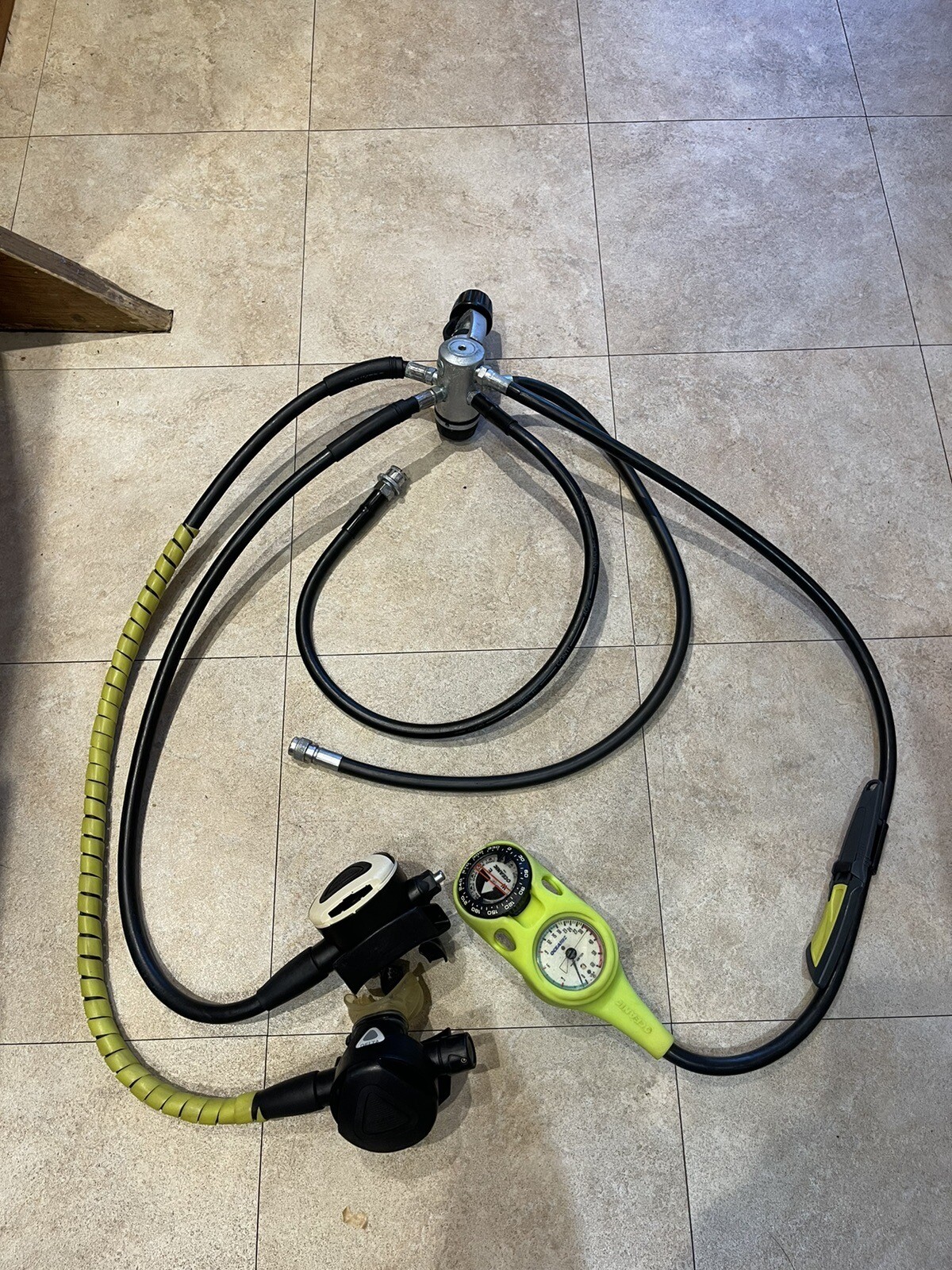 scuba diving regulator set eBay