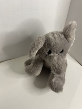 Grey Stuffed Elephant Aurora Elephant Grey Plush Stuffed Animal Soft Toy