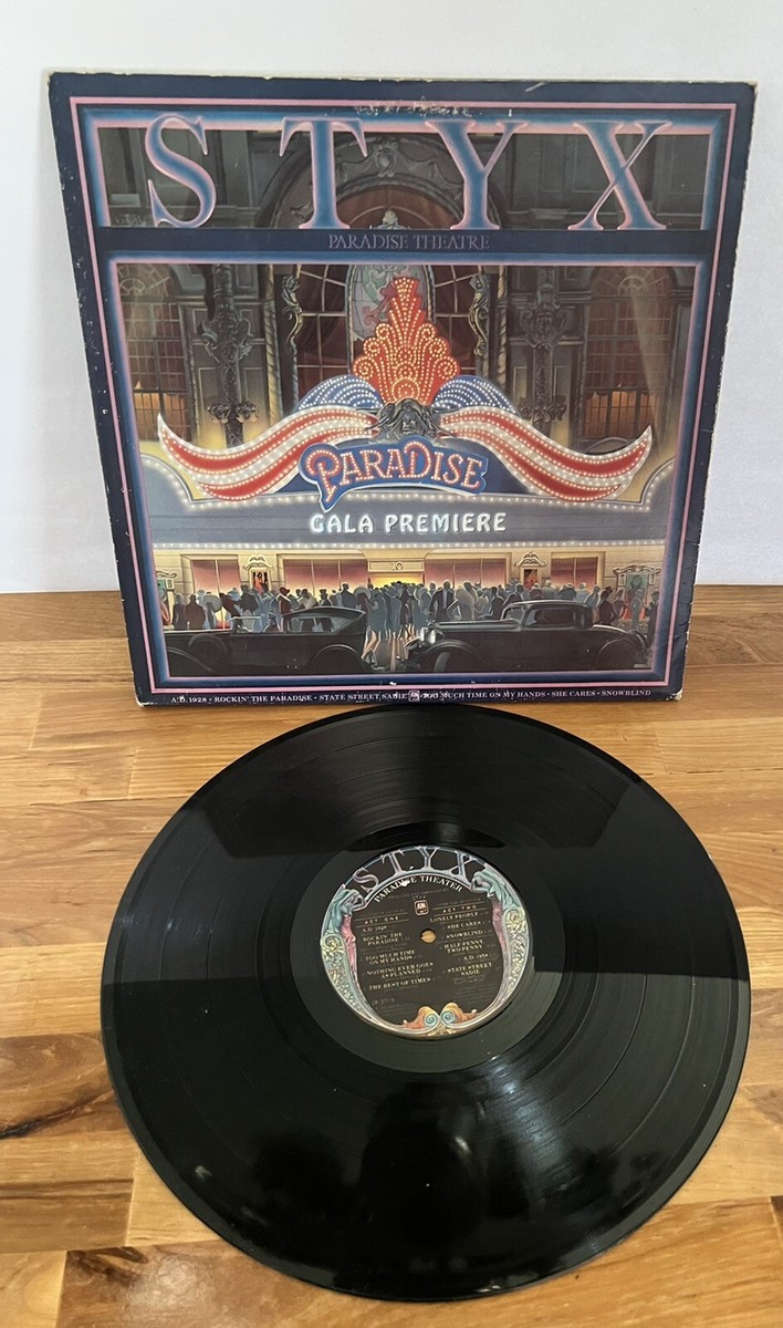 STYX PARADISE LPレコード GALA PREMIERE レトロ STYX PARADISE LPレコード GALA PREMIERE レトロ