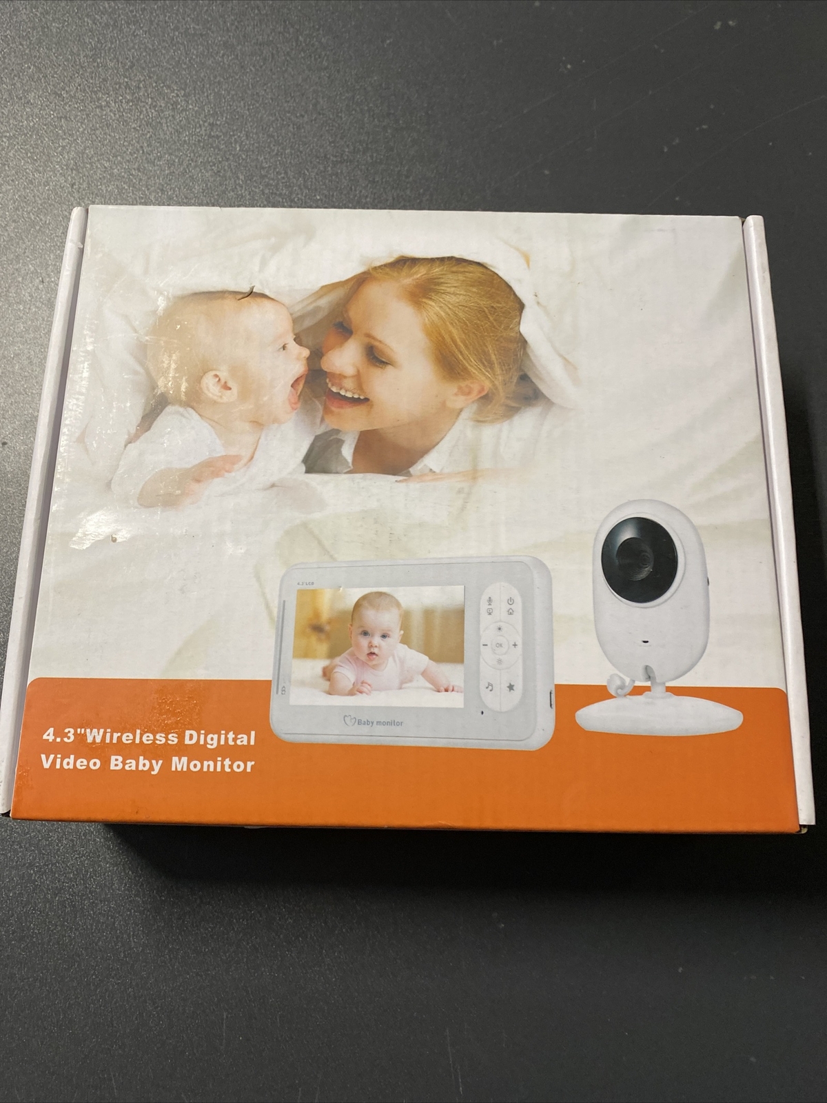 Baby Monitor with Camera 1080P Wireless Video Monitor with 4.3 Inch Display-image