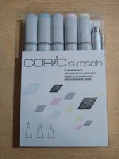 Copic Sketch 6-Piece Marker Set, Blending Basics