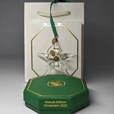 2025 AUTHENTIC Swarovski Crystal ANNUAL EDITION LARGE CHRISTMAS ORNAMENT 5691172
