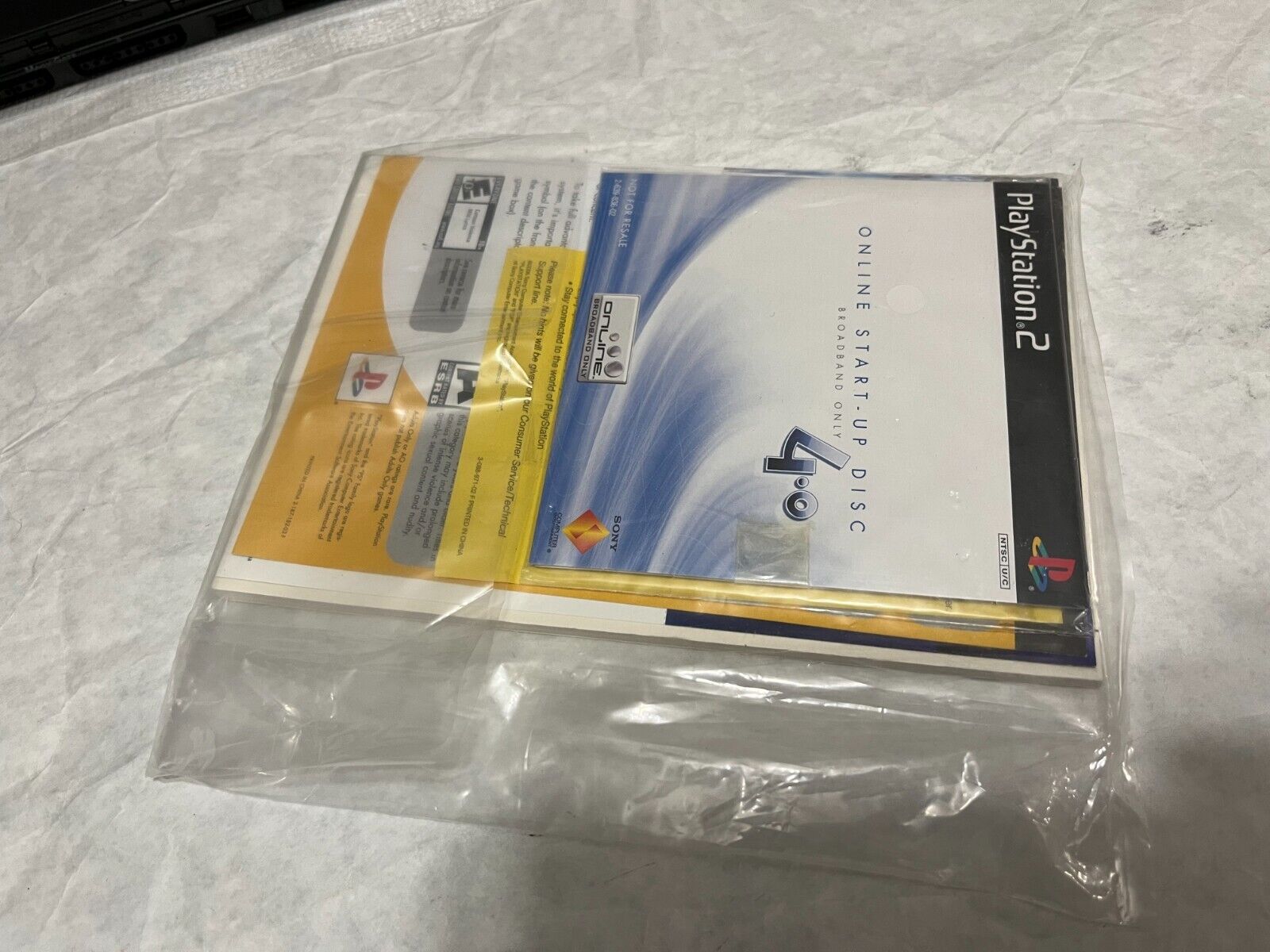 Unboxing a PS2 Slim and found a sealed Online Startup Disk! : r/gaming