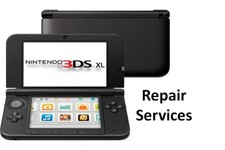 Nintendo 3Ds xl TOP CRACKED LCD Repair replacement service only Regular 3dsxl 