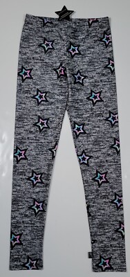 Pixie Lane Girls 11/12 Stars Pants Stretch Leggings Jogger-New 
