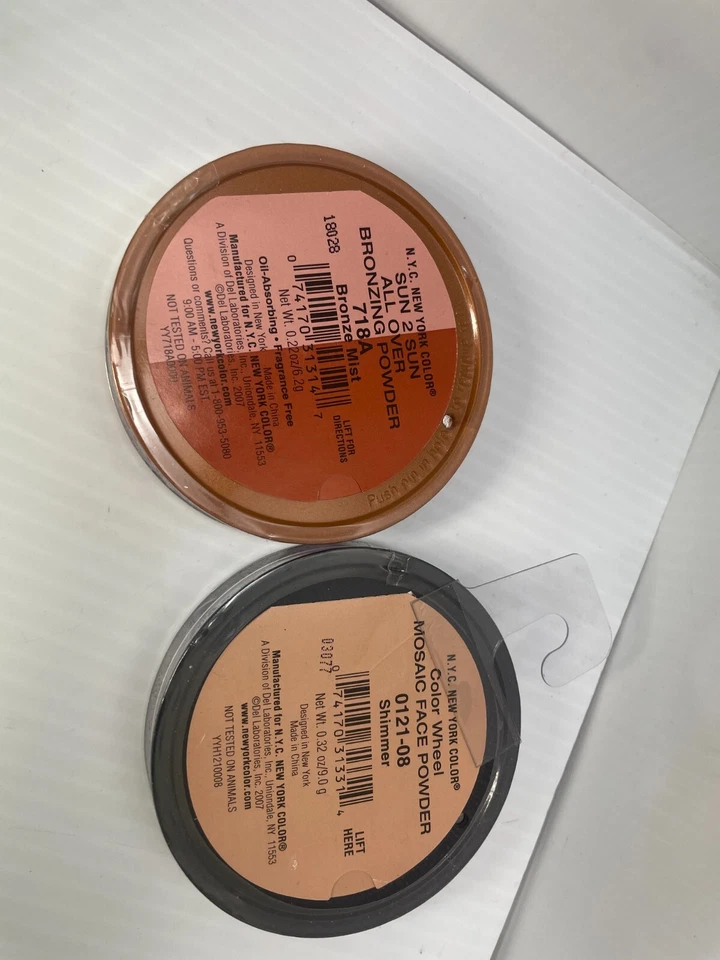 NYC Sun 2 太阳古铜色粉 #718A 青铜雾 + 色轮粉 - 珠光 — 第 2/4 张图片