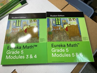 EUREKA MATH Grade 5 Student Edition MODULES 3 & 4, 5 & 6 Workbook Homeschool