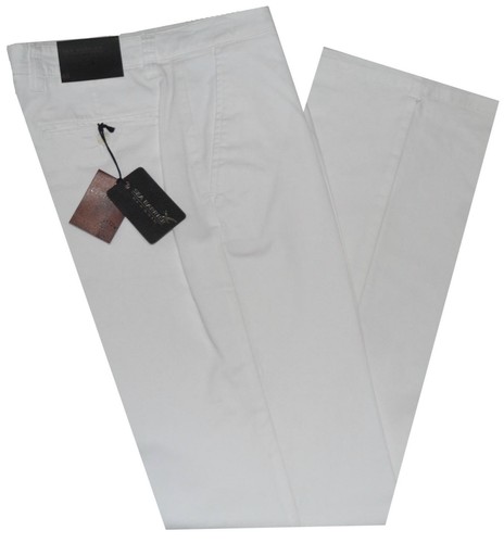 Pantalones Hombre Talla 46 48 50 52 54 56 58 60 Algodón Elástico Blanco Ray  | eBay
