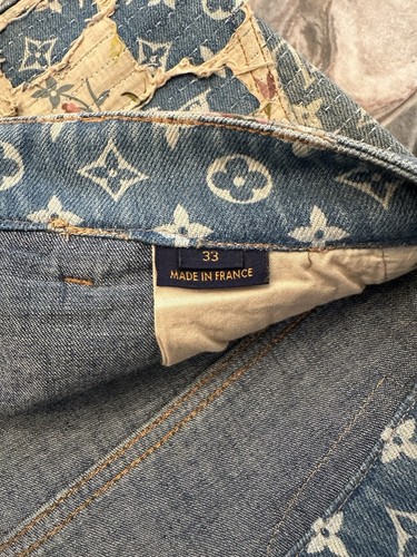 Louis Vuitton Destroyed Carpenter Bell Bottom Denim - 第 8/20 張圖片