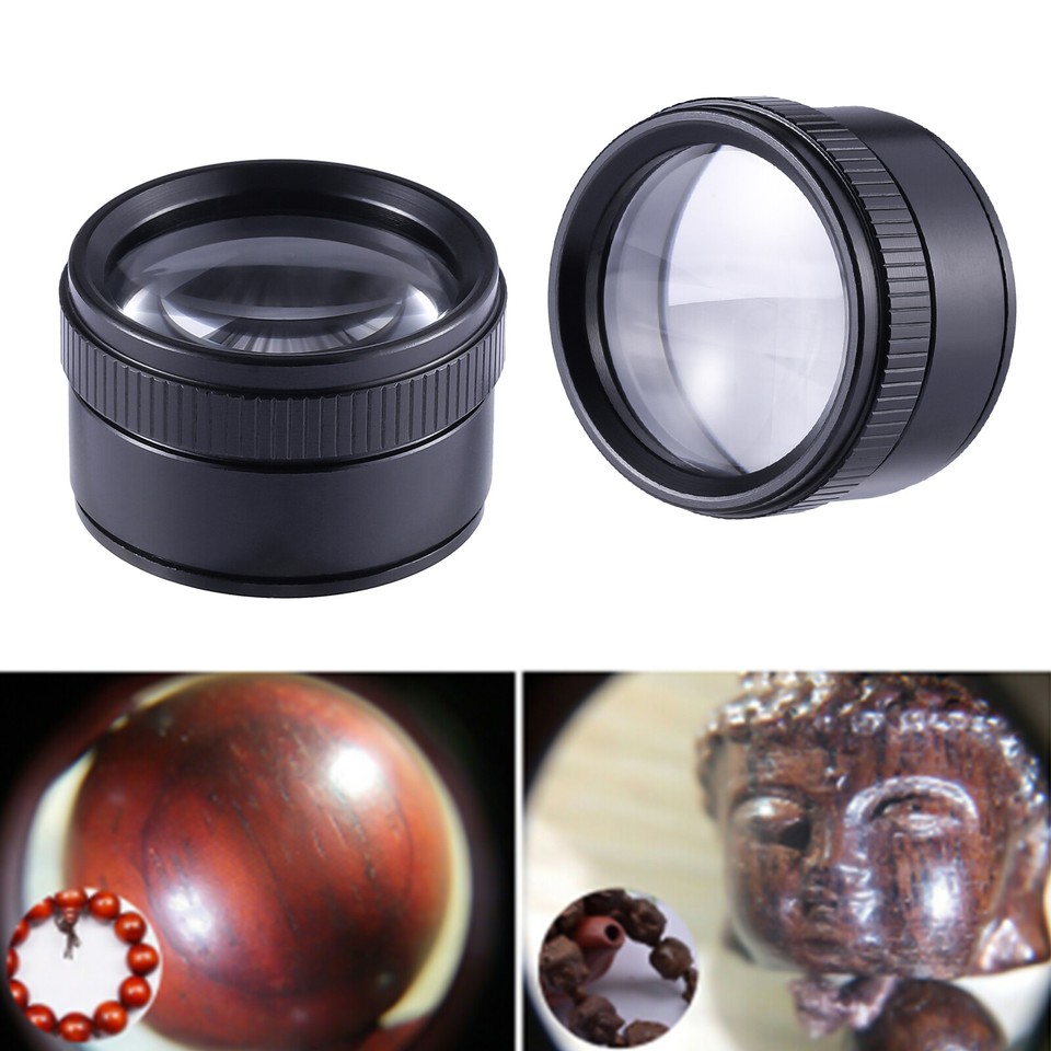 2PCS 40X30 Magnifying Loop Loupe Jewelry Eye Glass Jewelers Magnifier ...