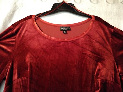 Tracee Ellis Ross Women's Scarlet 3X Burgundy Stretch Velour Sheath Dress LS New | eBay Tracee Ellis Ross Women's Scarlet 3X Burgundy Stretch Velour Sheath Dress LS New | eBay