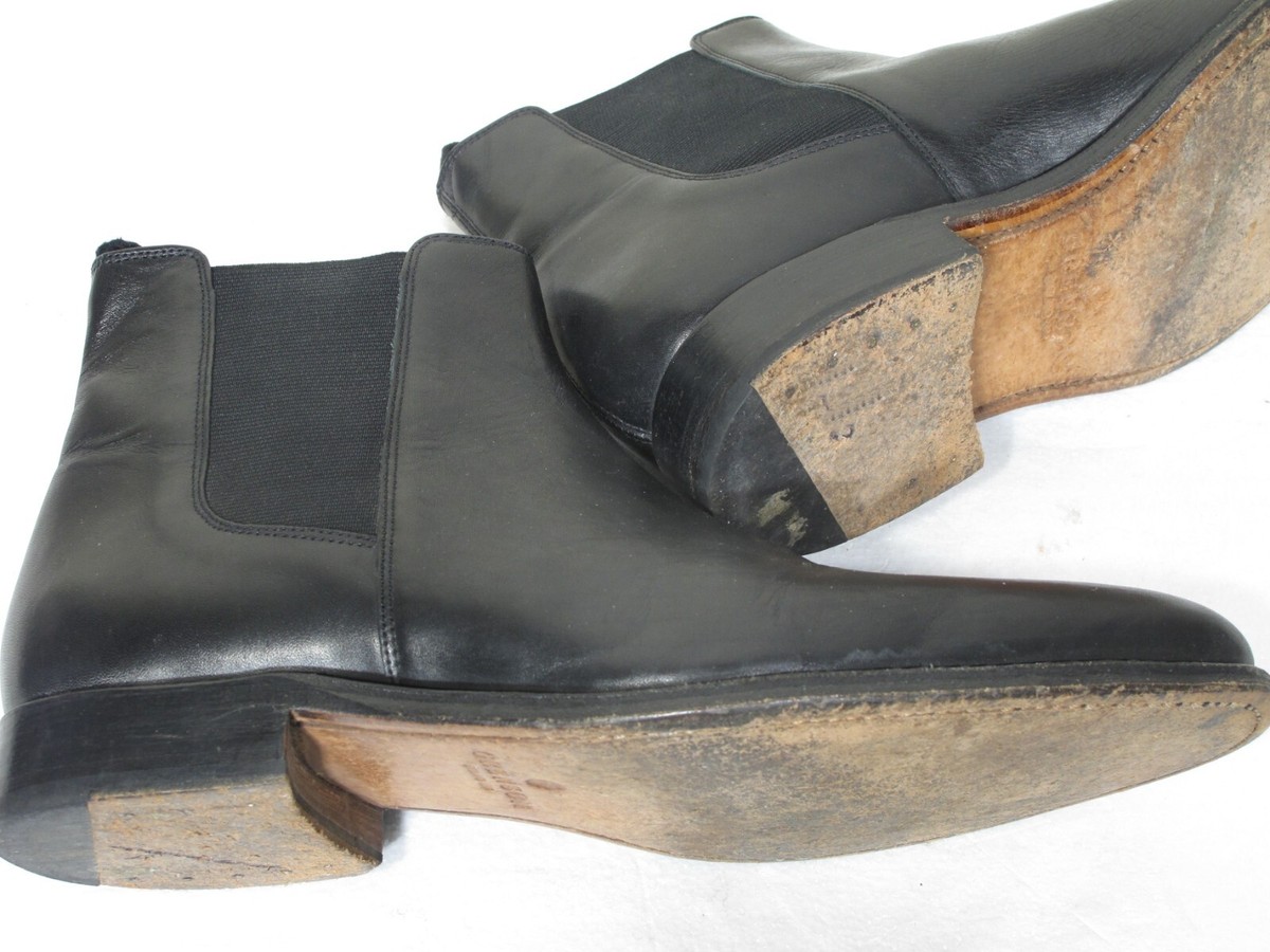 Grenson Black Leather Chelsea Boots Shoes Men\'s UK 8 F US 9 GRENSON Declan Leather Chelsea Boots for Men | MR PORTER main image 2