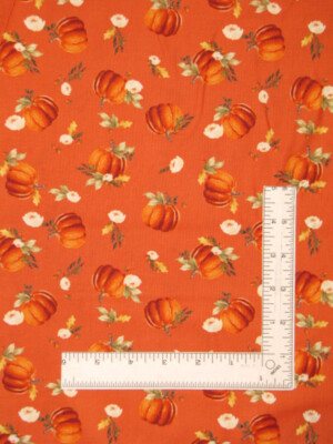 Fall Pumpkin Fabric By The Yard Pumpkins Shades of Autumn Cotton Riley Blake