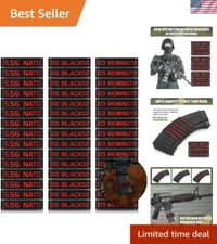 Flexible 45-Piece Magazine Band Set - Easy Identification for 5.56 & More