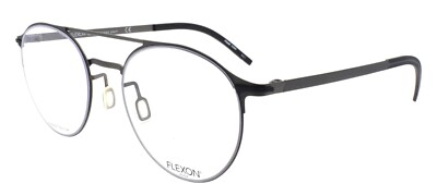 Flexon B2003 033 Men's Glasses Aviator 52-20-145 Gunmetal Flexible Titanium