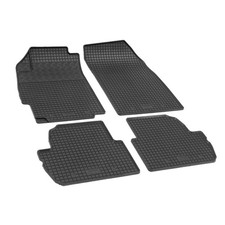 Fußmatten für Chevrolet Spark Gummimatte Automatten Antirutsch Schwarz