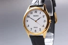 Vintage [Near MINT] SEIKO Dolce 8J41-0AJ0 White Dial Men's Quartz Watch JAPAN