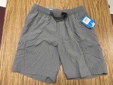 NWT Columbia Mountaindale Men’s Gray Cargo Shorts Small New