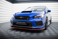 Maxton Design Frontlippe V.2 Passend FüR Subaru WRX STI Mk1 FL