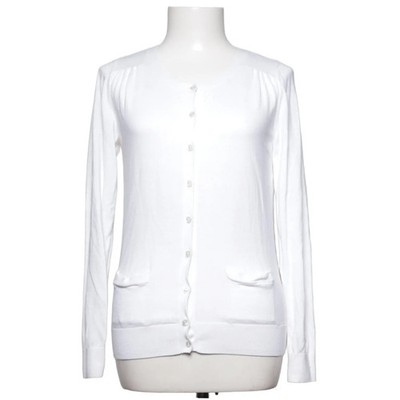 ESPRIT, Strickjacke, Damen, Größe: M, Weiß, Baumwolle, Einfarbig #fHl