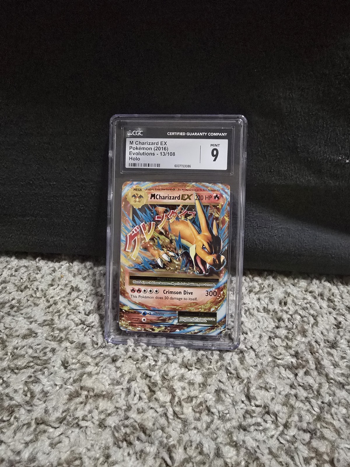 Pokemon M Charizard EX Flashfire Ultra Rare Full Art Holo Card 13/108 X&Y