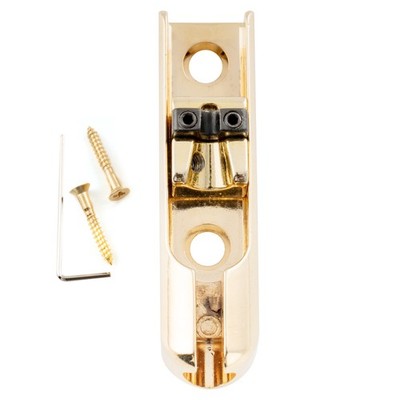Musiclily Pro Gold Individual Bass Bridge Single Lock Down For 3rd 4th String