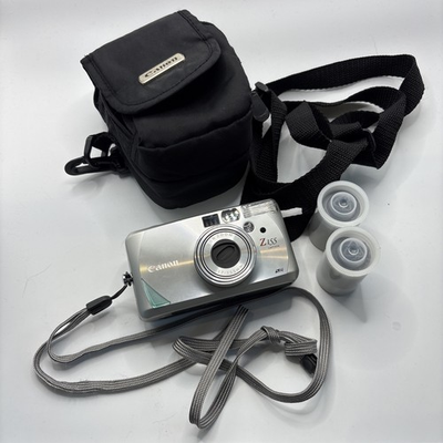 #ad #ad Canon Sure Shot Z155 35mm Point amp; Shoot Camera W carrying Case Not tested Read $63.74